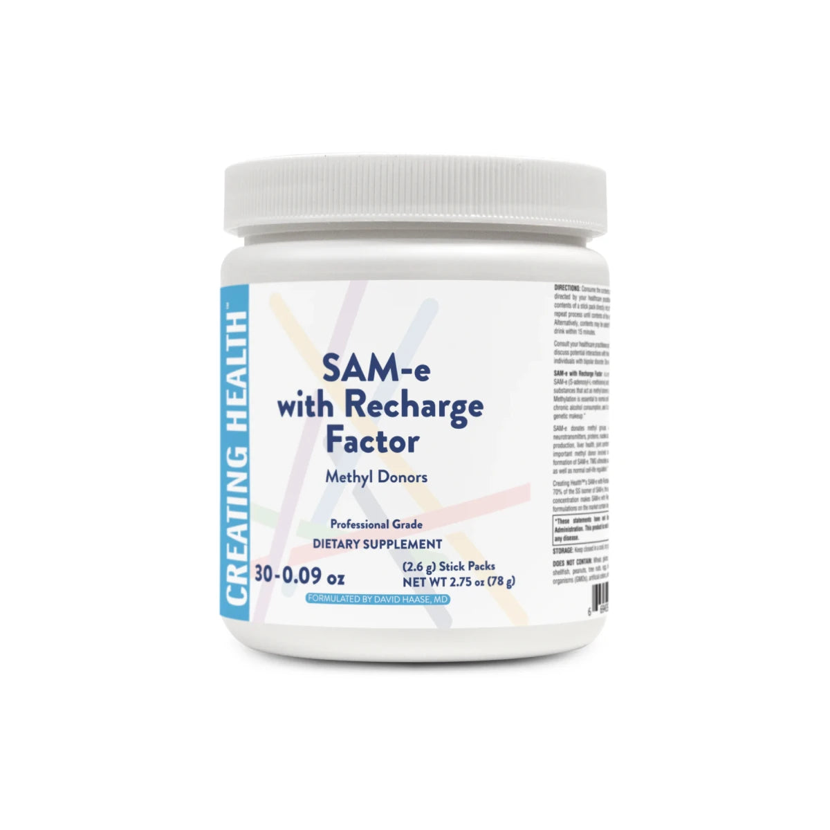 SAM-e with Recharge Factor (Lemon)