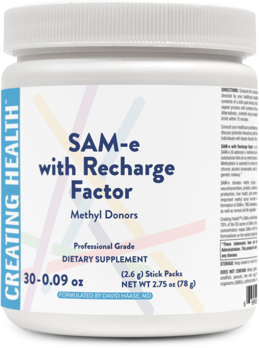 SAM-e with Recharge Factor (Lemon)